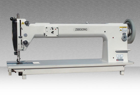 GSC2600-L25 Long-arm Sewing Machine for Extremely Thick Material with upper and lower Complex Feeding