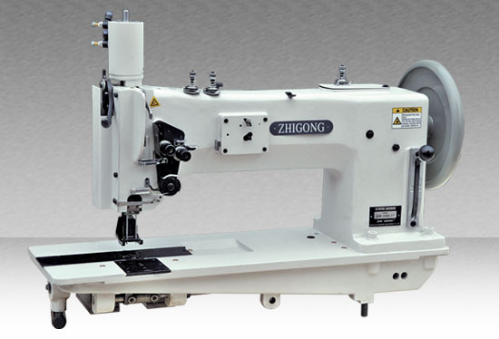 GW-28BL15 Long-arm Single/Double-needle Sewing Machine for Thick Material with Comprehensive Feeding